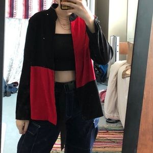 Color block vintage jacket